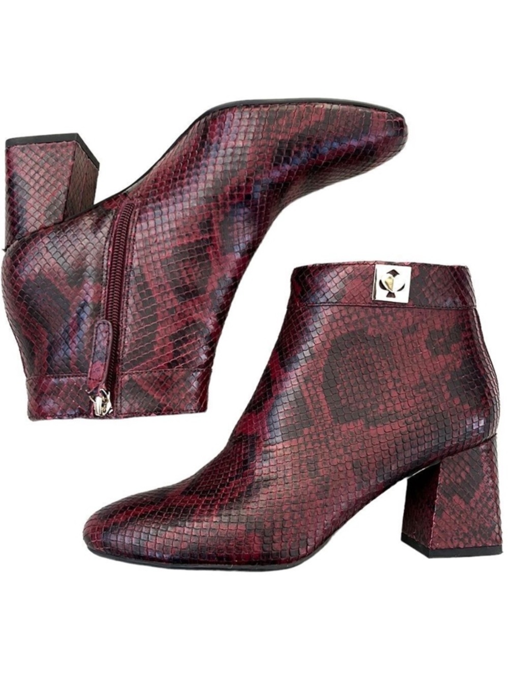 EUC Kate Spade Leather Ankle Boots